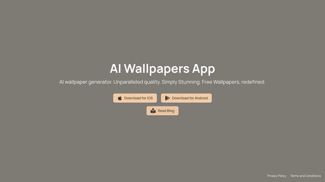 AiWallz 网站截图