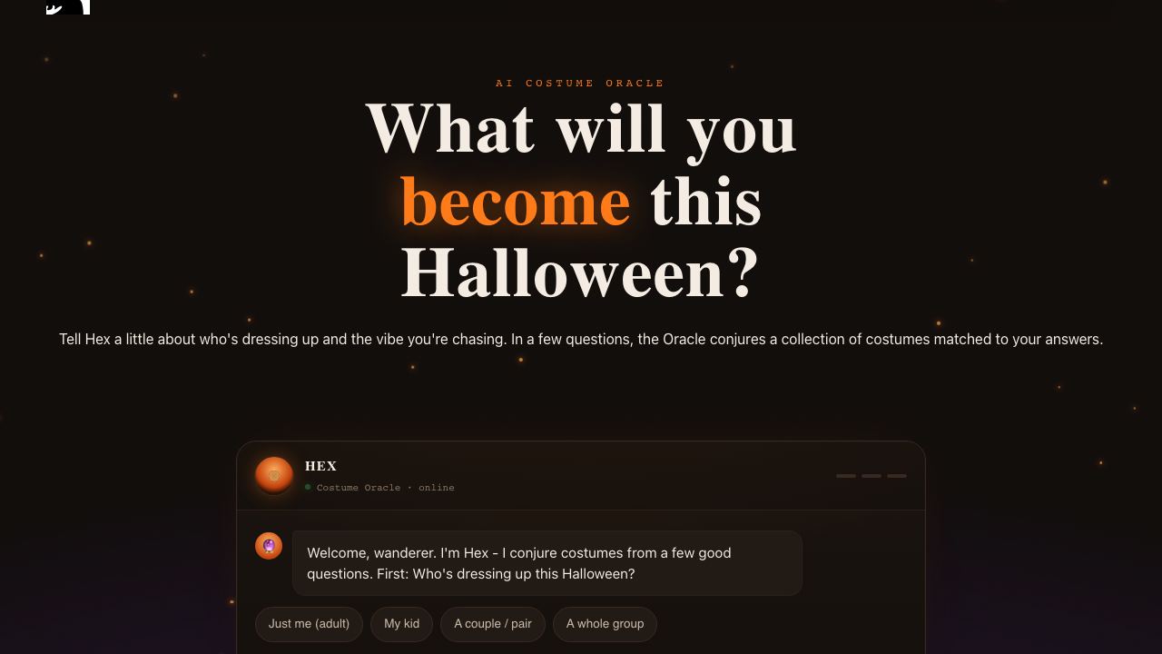 Cool Costume Ideas 网站截图