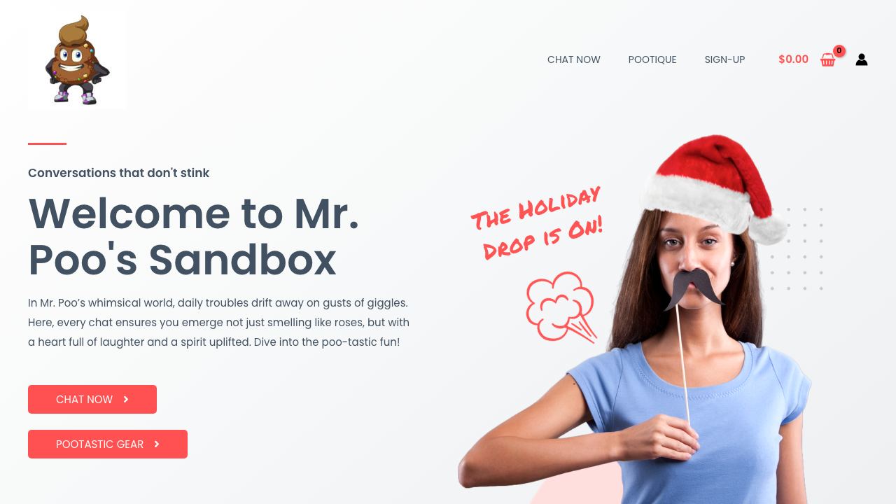Mr. Poo's Sandbox 网站截图