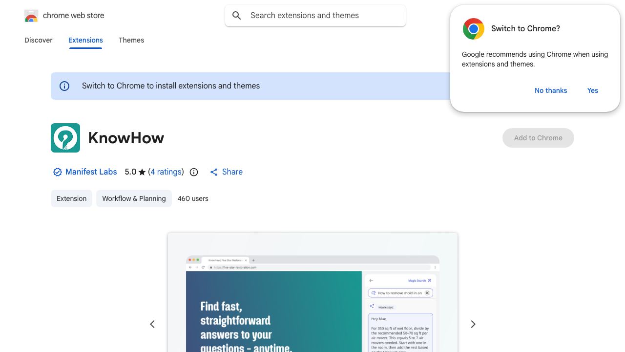 KnowHow 网站截图