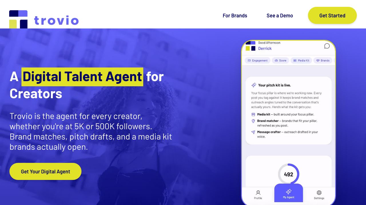 Welcome Compass website screenshot