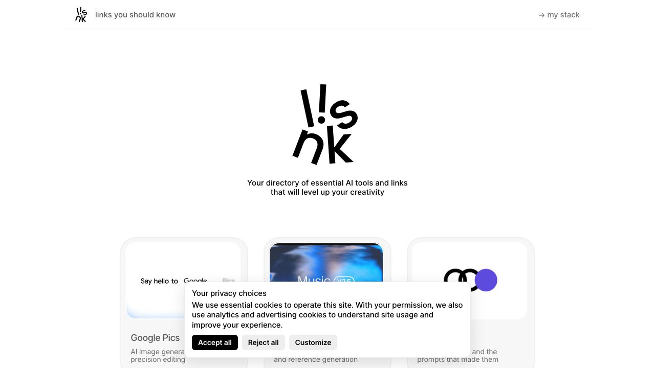Links You Should Know 网站截图