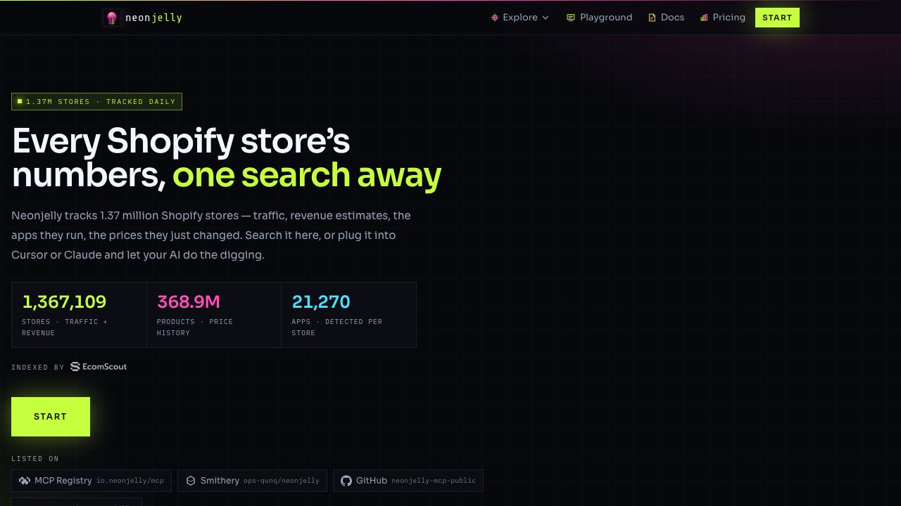 Neonjelly 网站截图