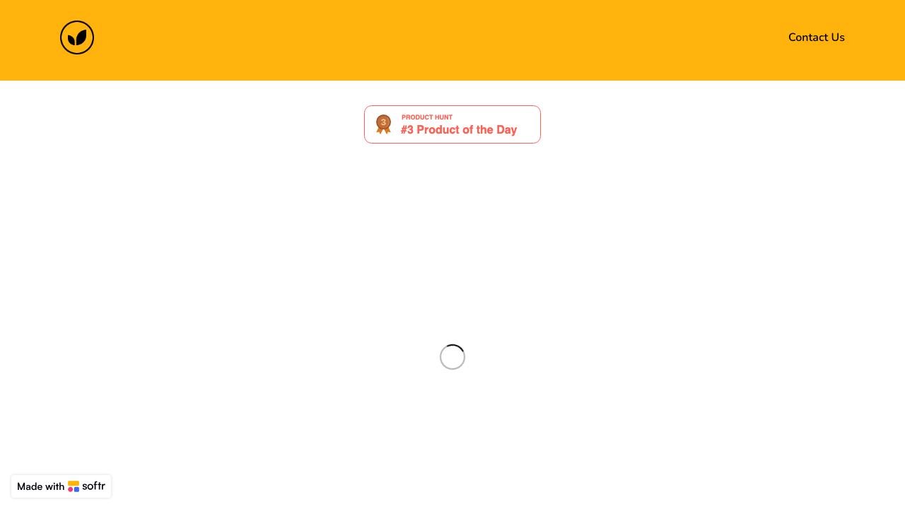 AI Recipe Generator 网站截图