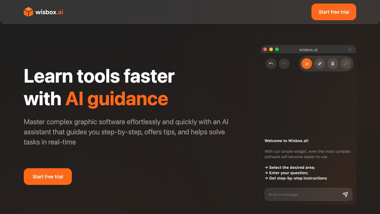 Wisbox.ai 网站截图