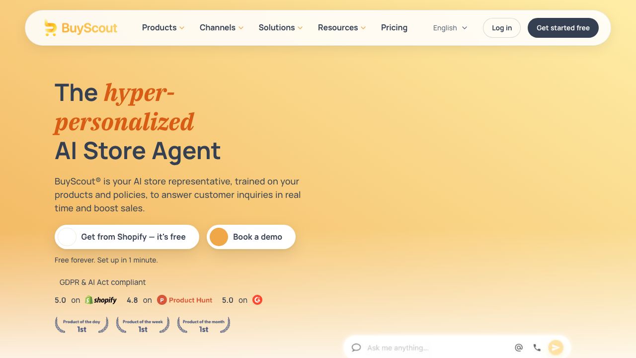 BuyScout™ 网站截图