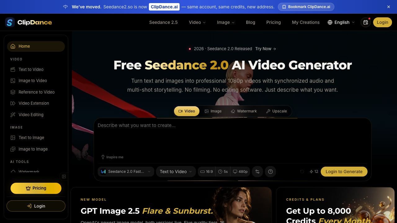 Seedance 2.0 - so 网站截图