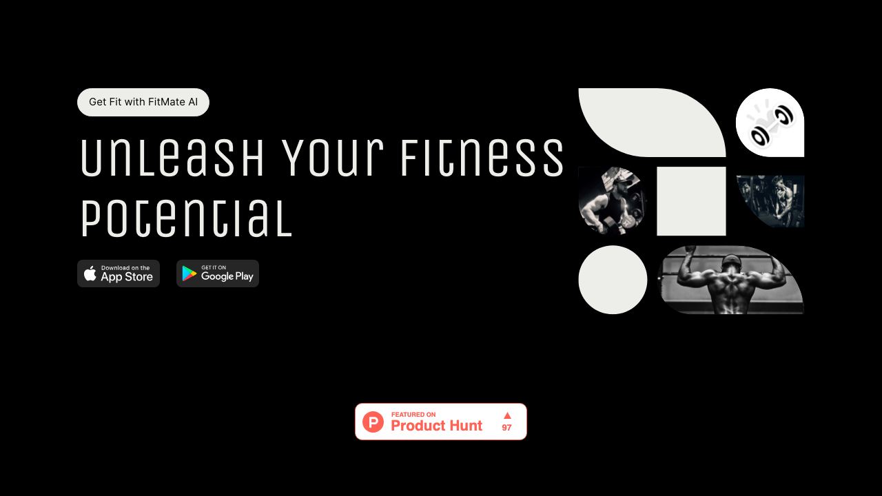 FitMate AI 网站截图