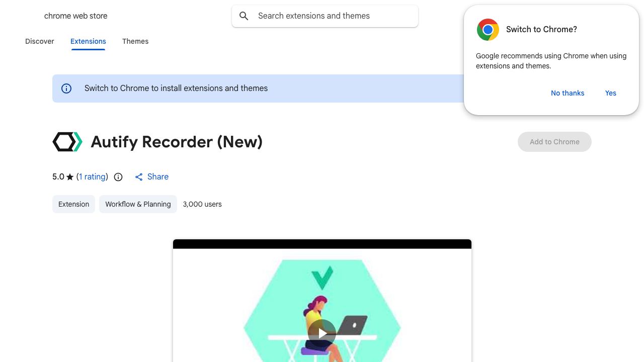 Autify Recorder (New) 网站截图