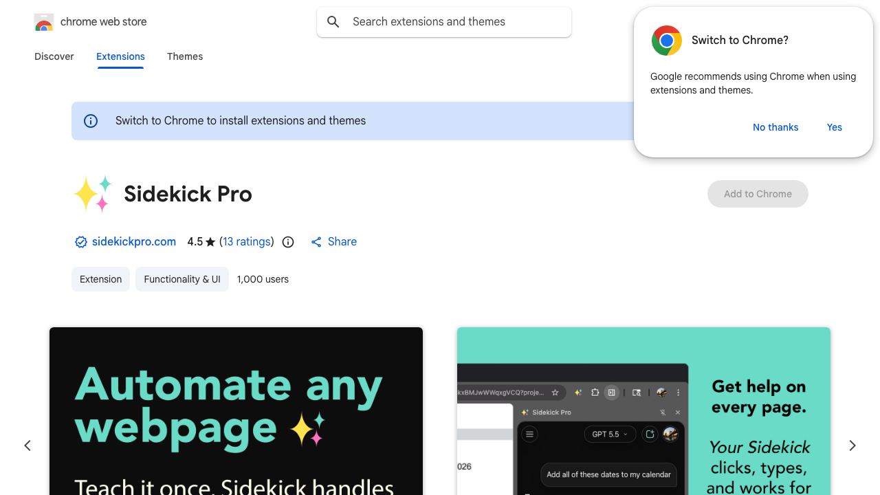 Chrome Autopilot - AI Automation Assistant 网站截图
