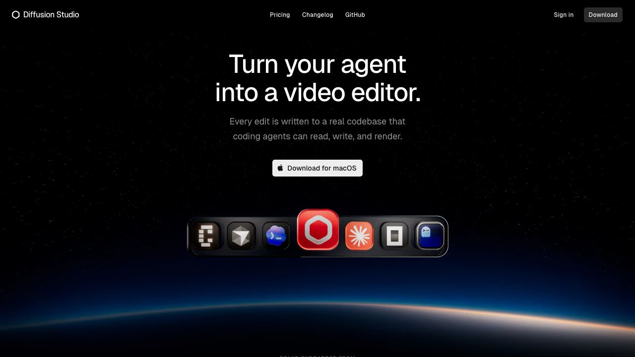 Diffusion Studio 网站截图