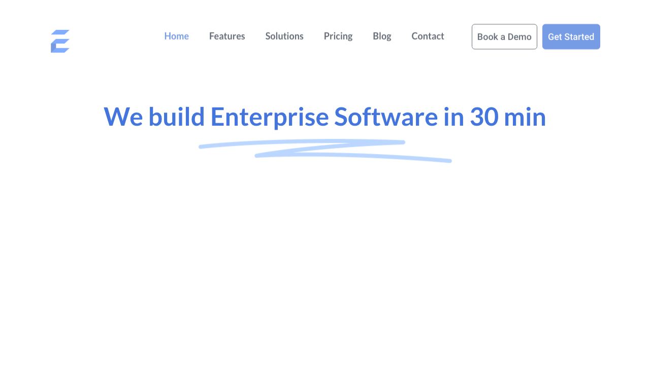 Ellogy, your AI Business Analyst 网站截图