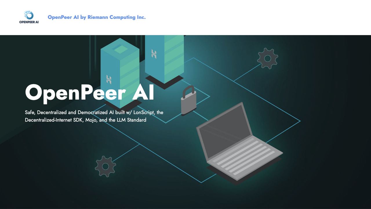 OpenPeer AI Pre-Launch 网站截图