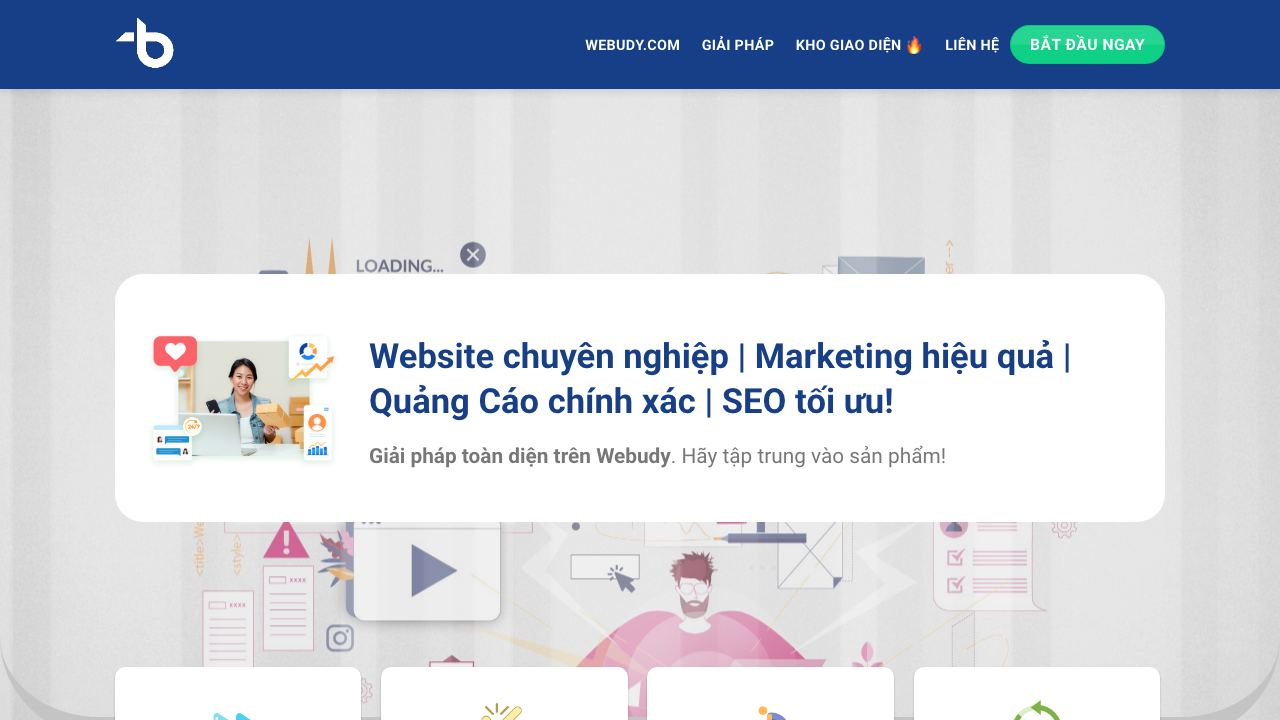 Webudy 网站截图