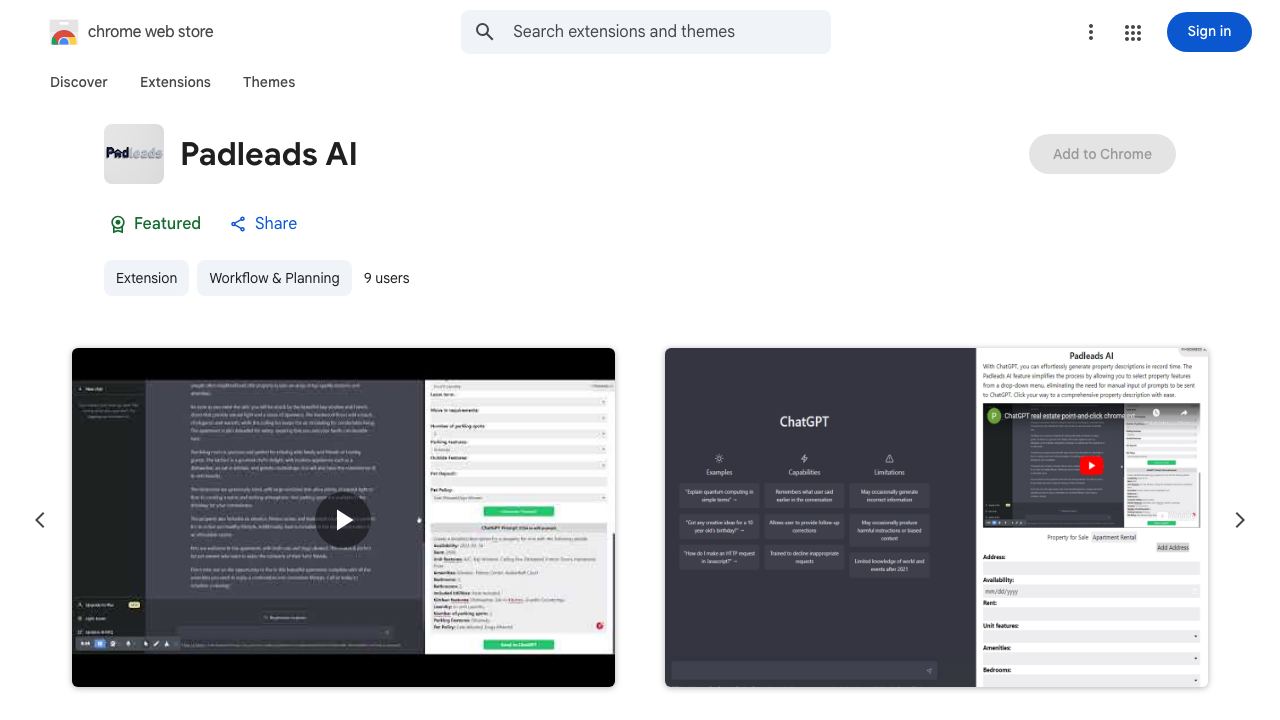 Padleads AI 网站截图