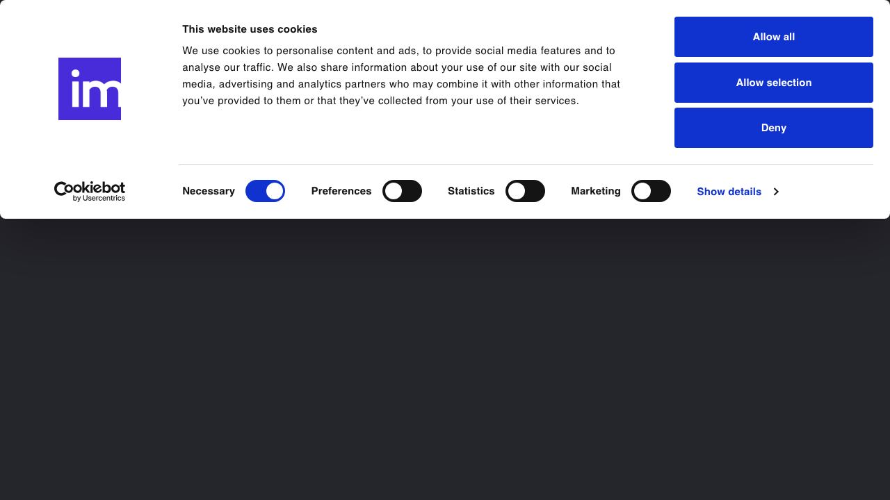 Immersity AI 网站截图
