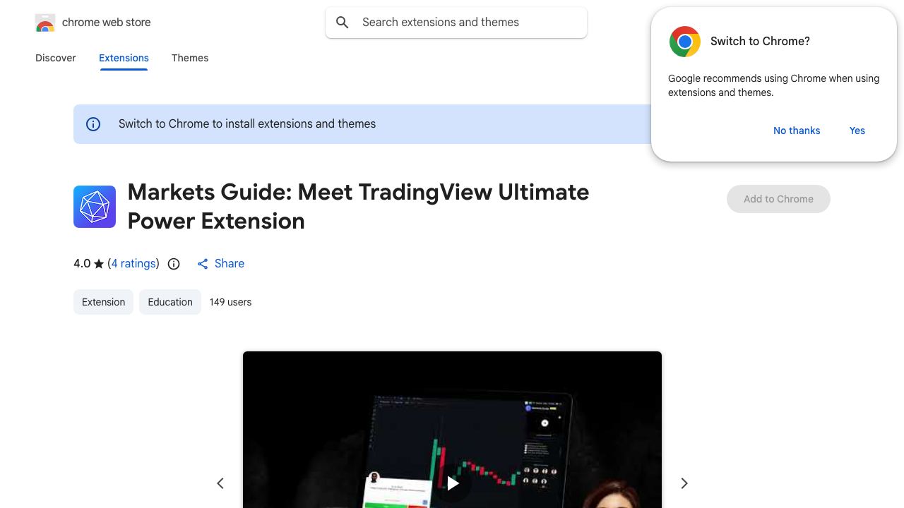 Markets Guide website screenshot