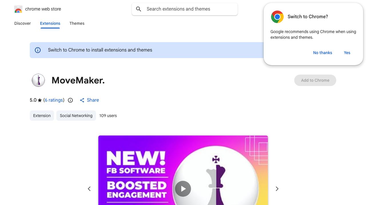 MoveMaker. website screenshot