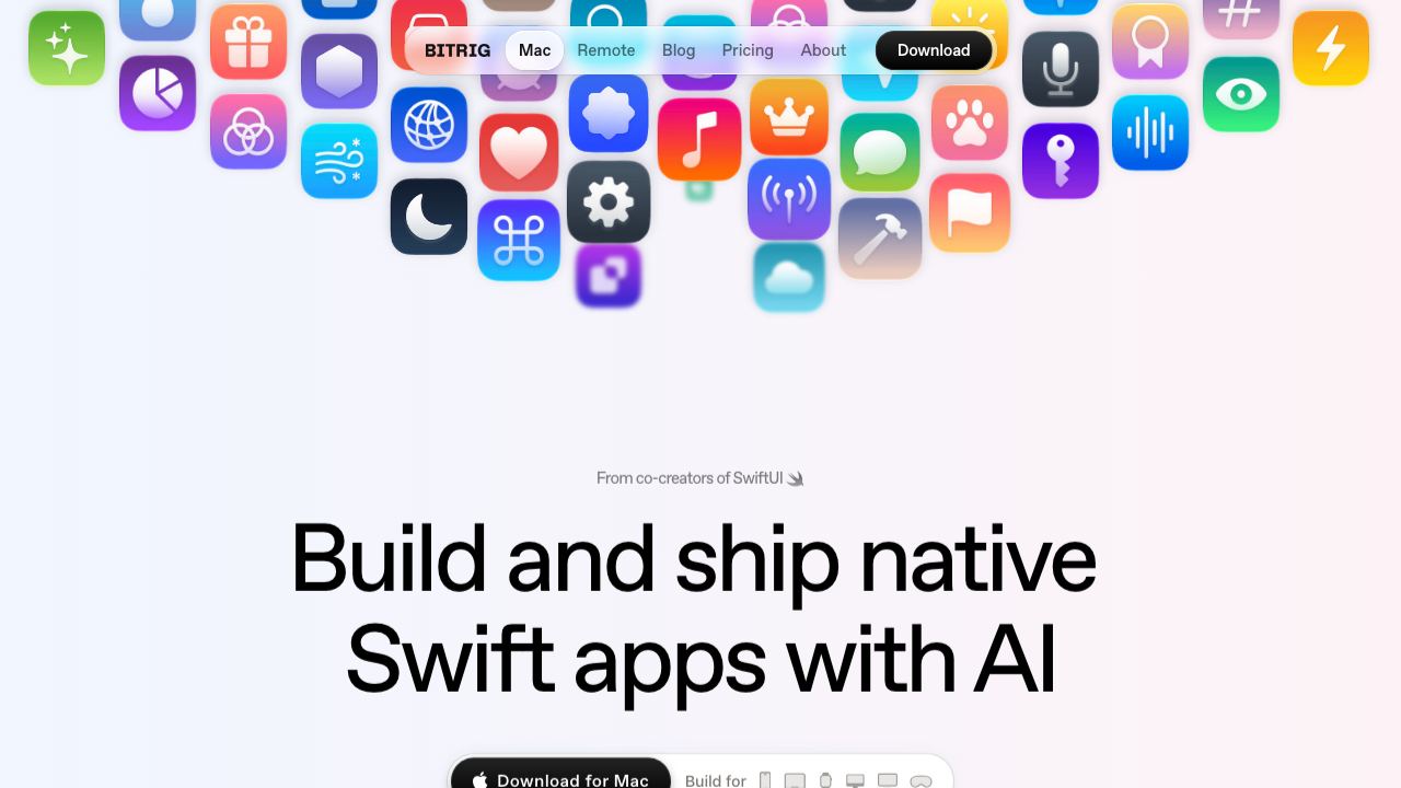 Bitrig 网站截图
