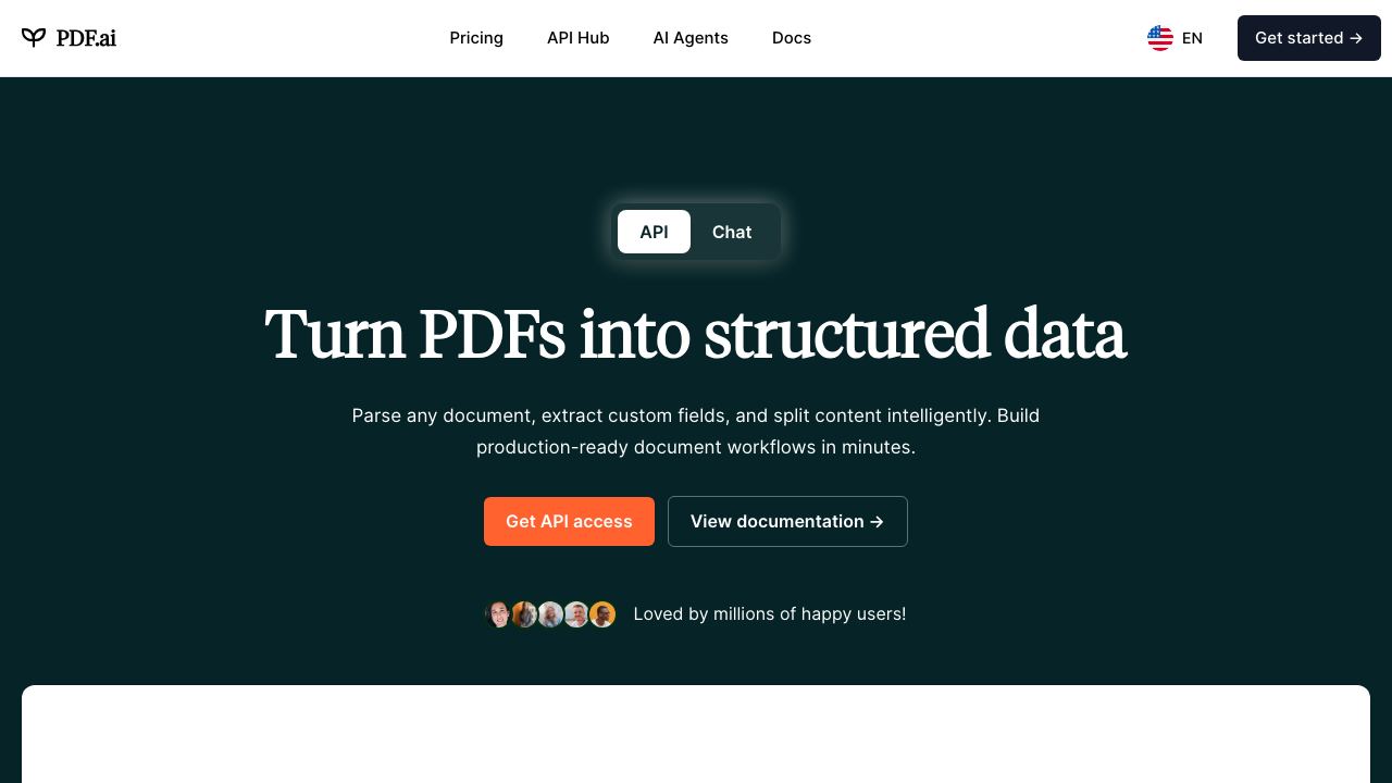 PDF.ai 网站截图