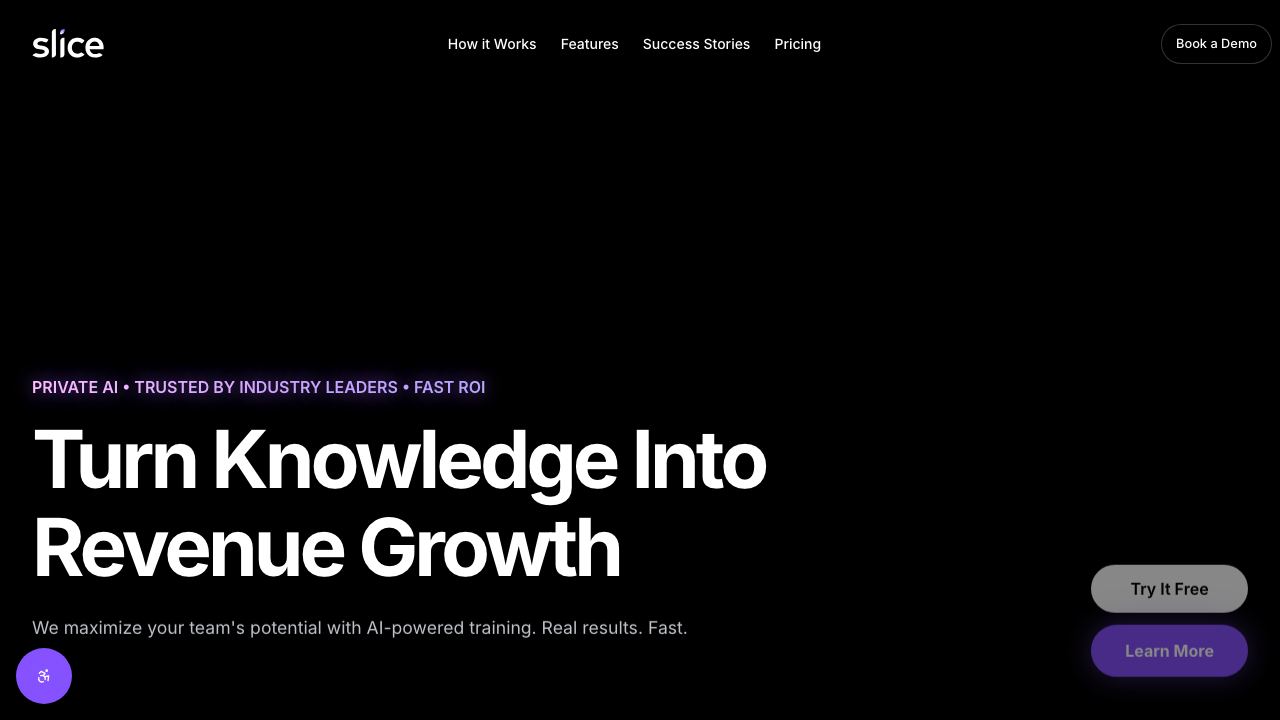 Slice Knowledge 网站截图