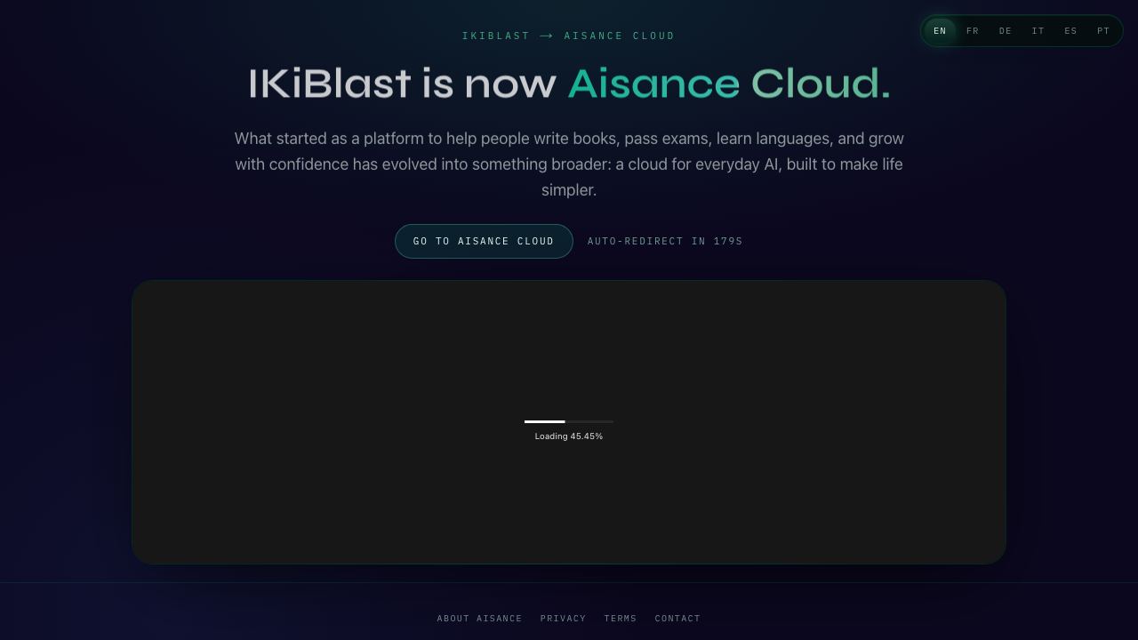 IKiBlast 网站截图