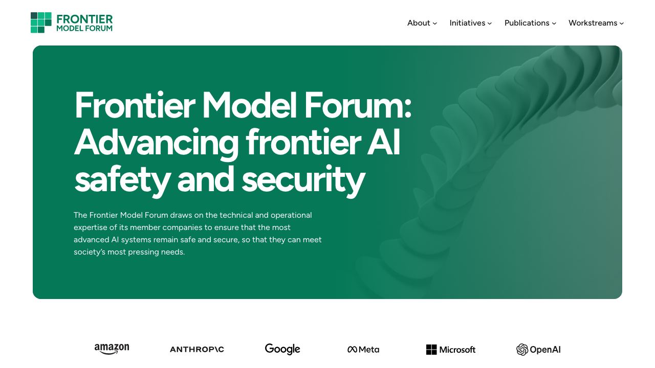 frontiermodelforum.org 网站截图