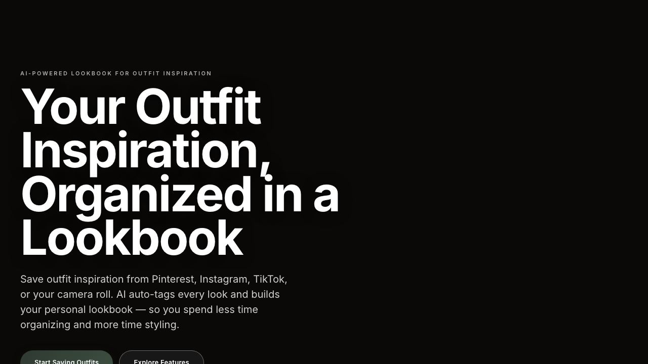 Outfity 网站截图