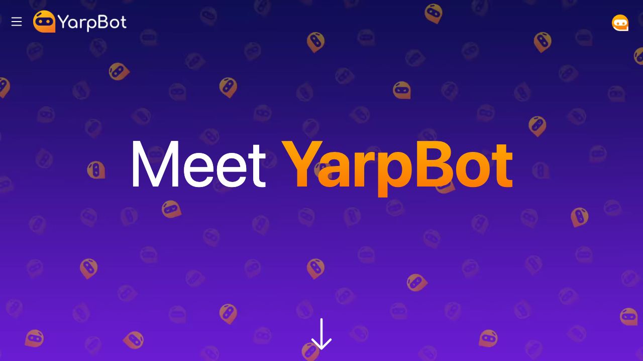 YarpAI 网站截图