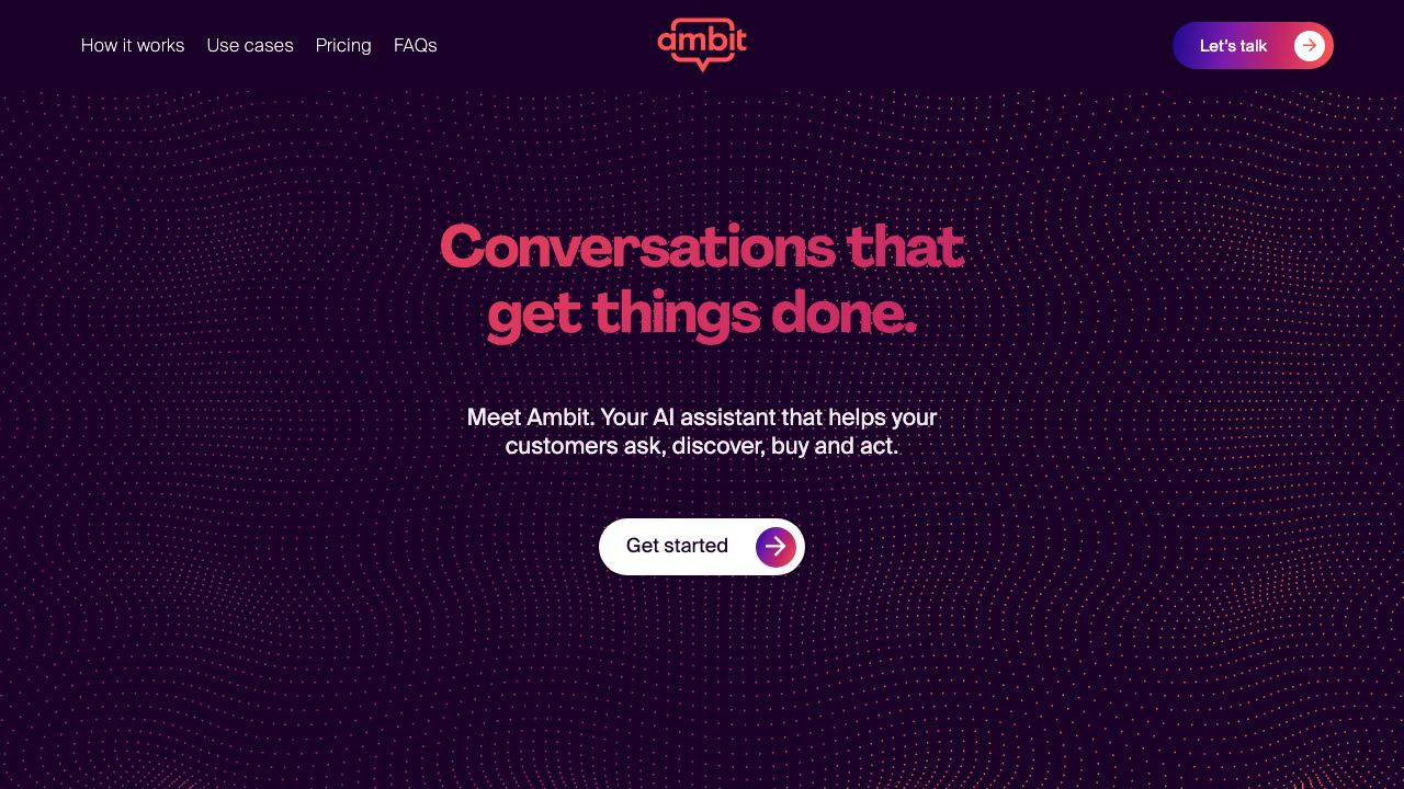 ambit.ai 网站截图
