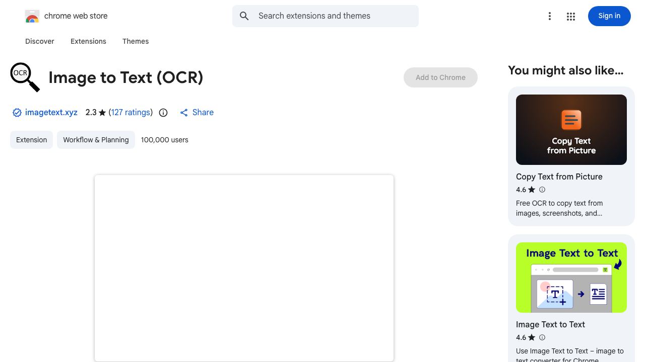 Image to Text (OCR) 网站截图