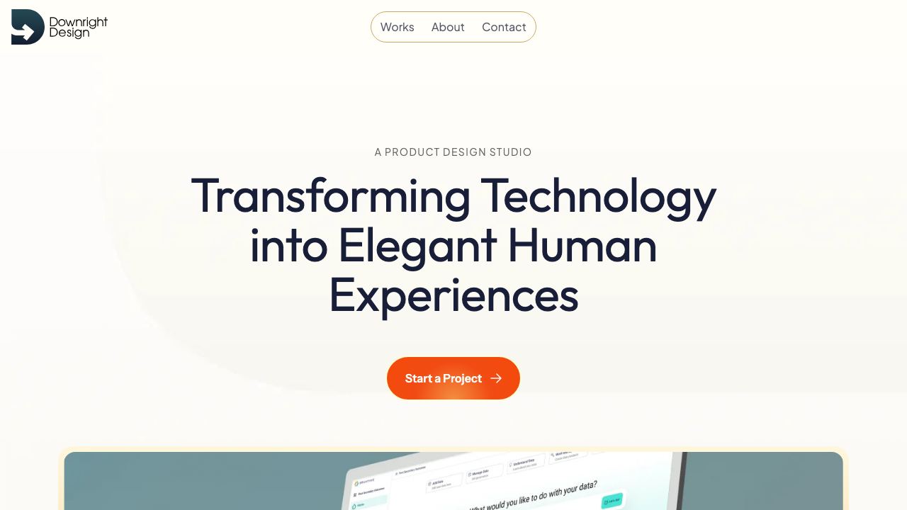 Down Right Design 网站截图