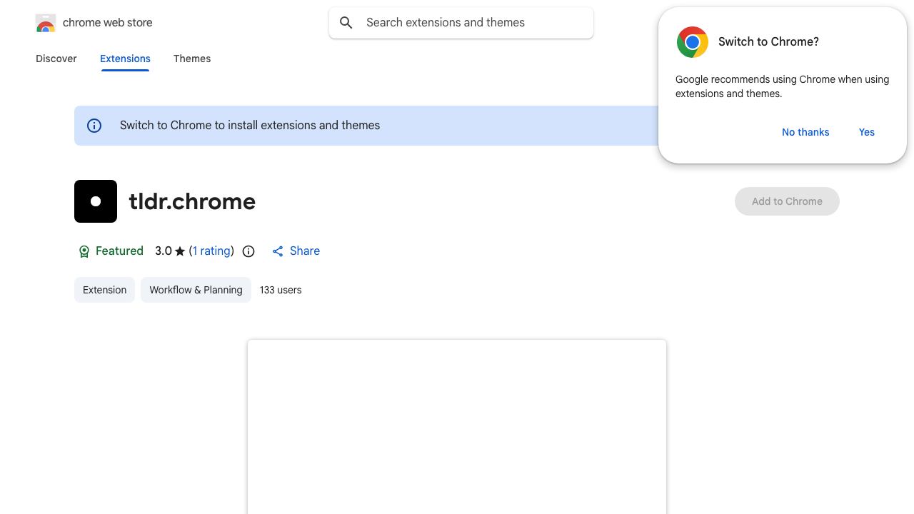 tldr.chrome 网站截图