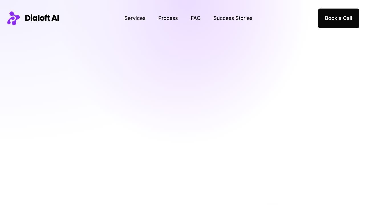 Dialoft AI 网站截图