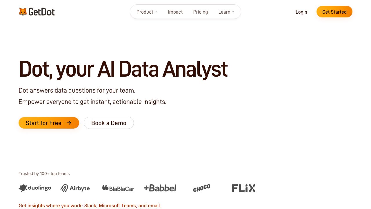 GetDot.ai website screenshot