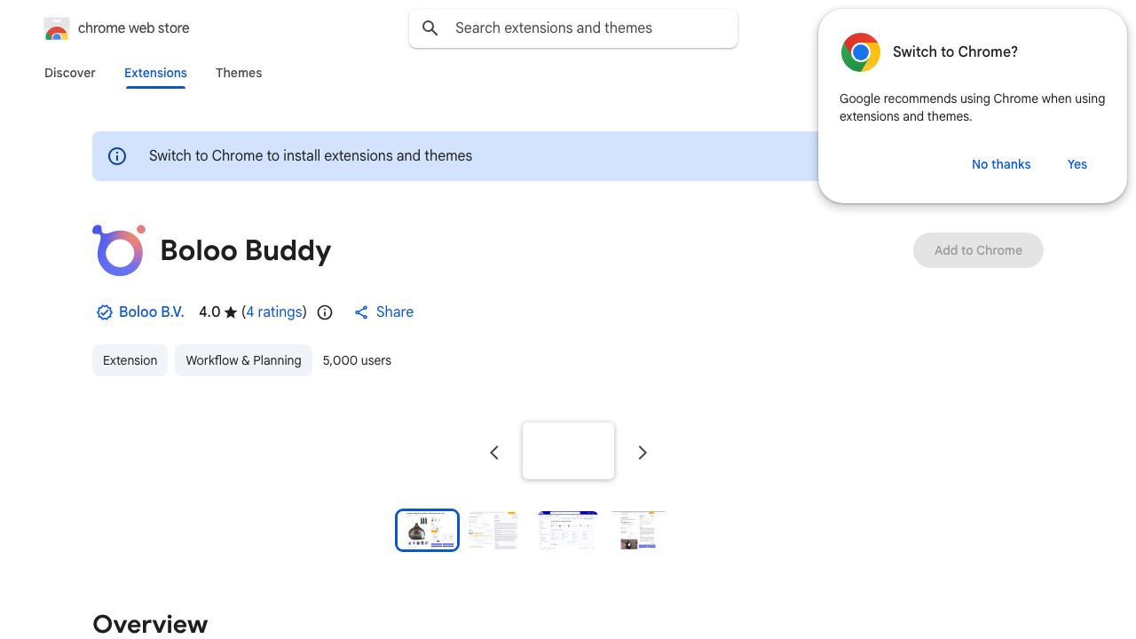 Boloo Buddy website screenshot