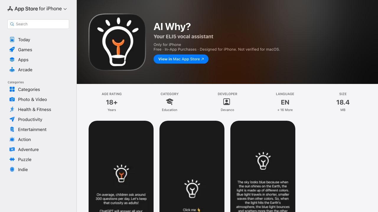 AI Why? 网站截图