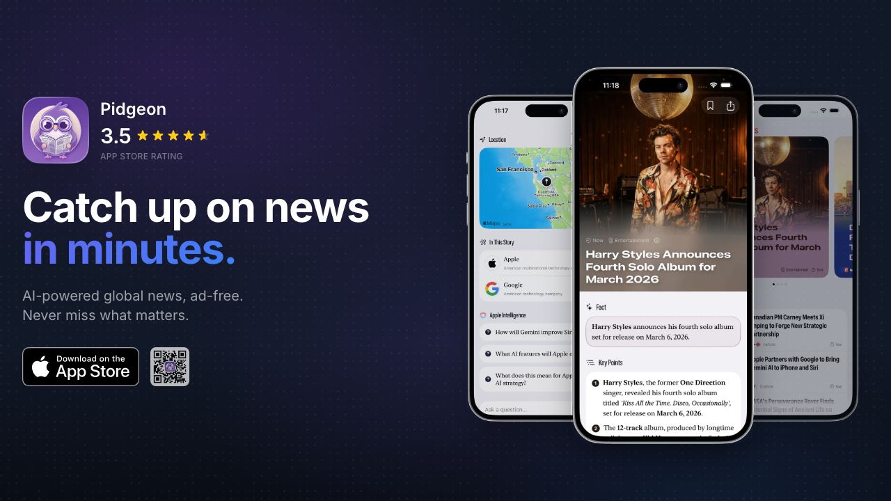 Pidgeon website screenshot