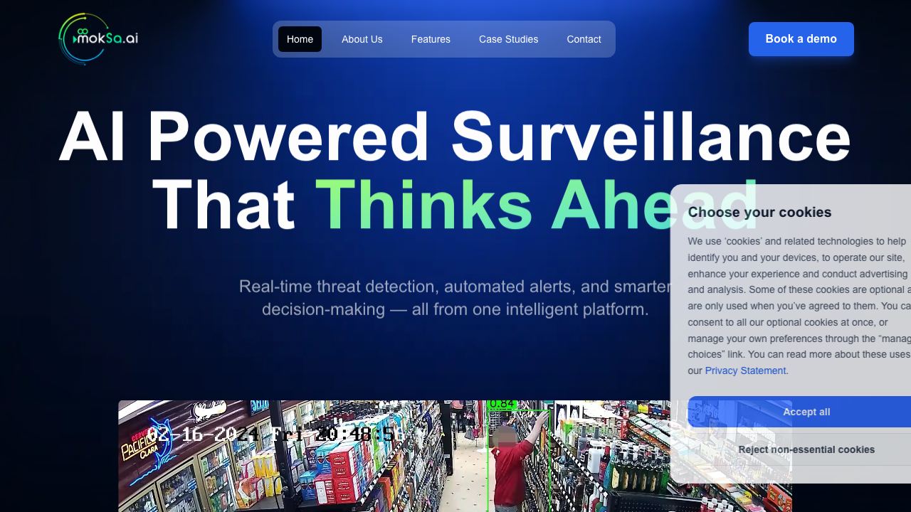MokSa.AI 网站截图