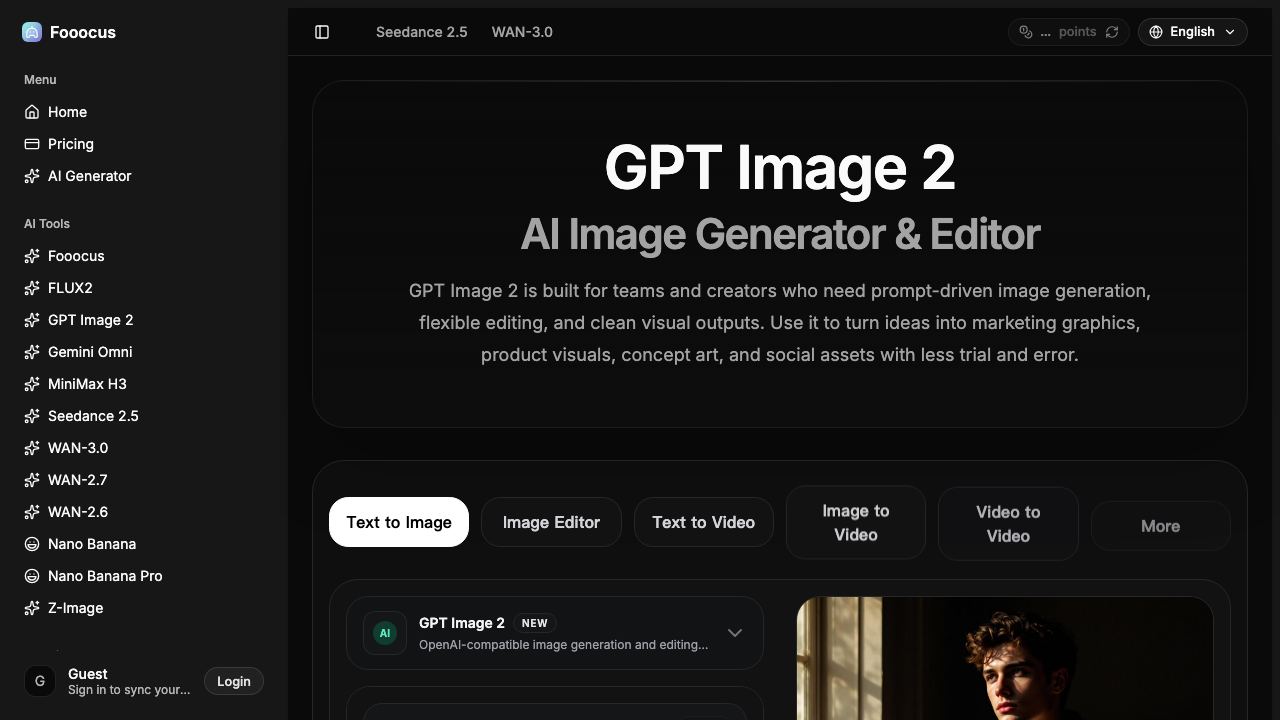 GPT Image 2 - 3 website screenshot