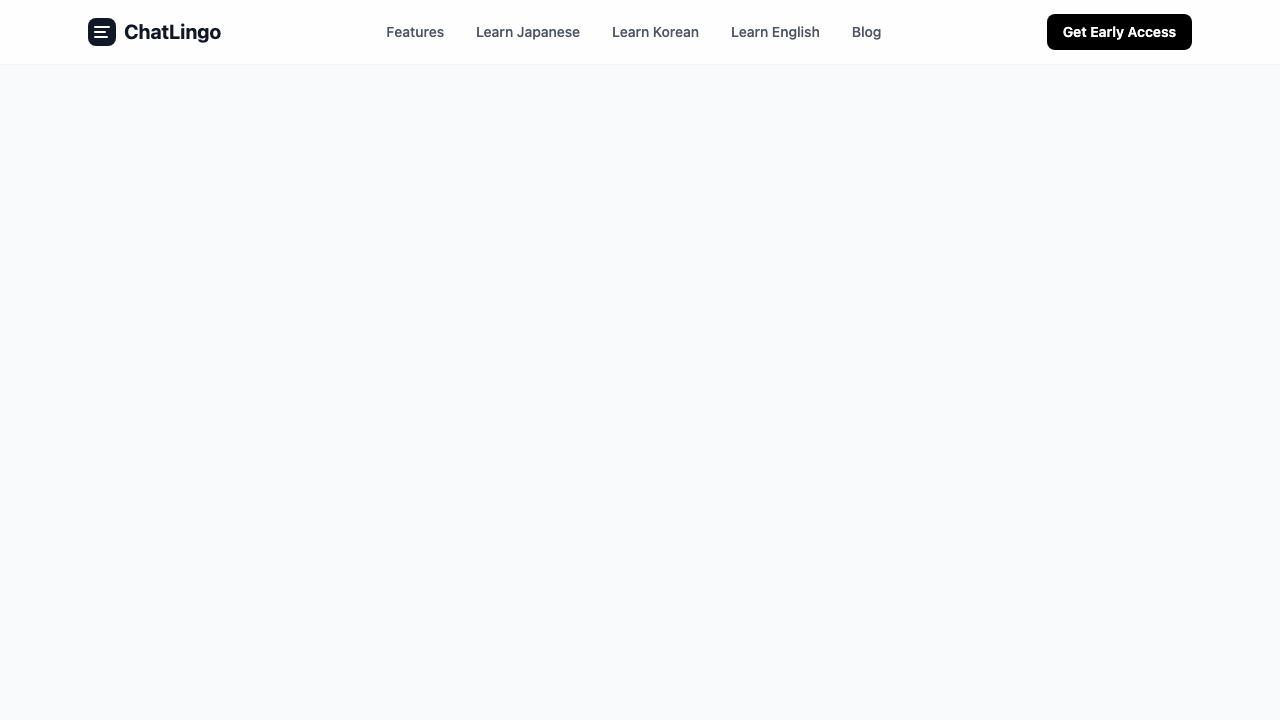 Chatlingo website screenshot
