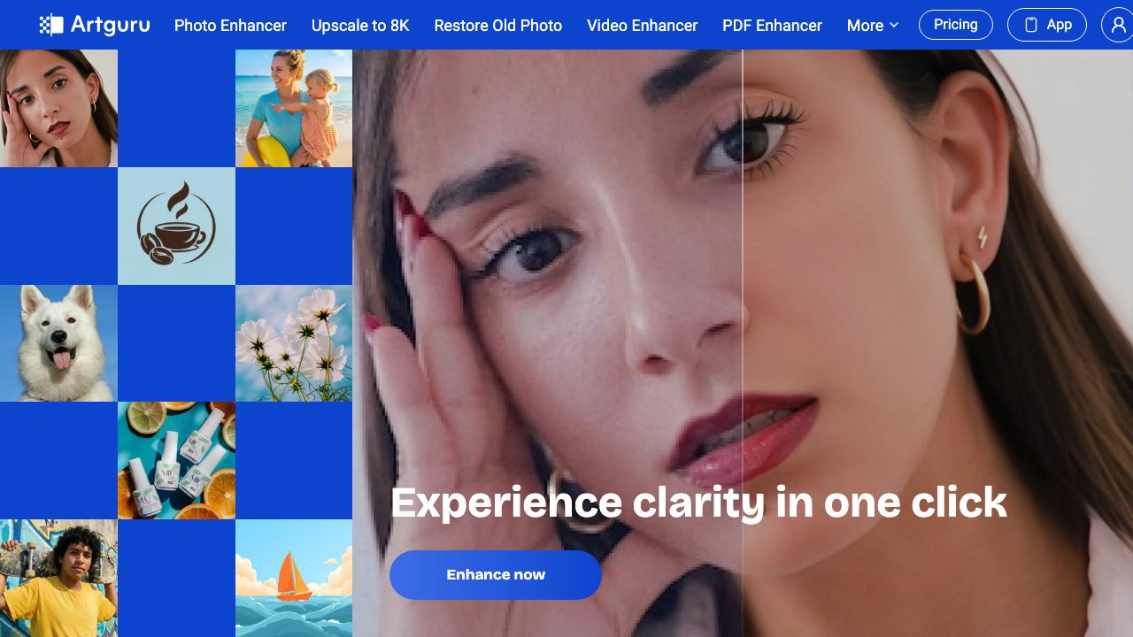 Artguru AI Art Generator 网站截图