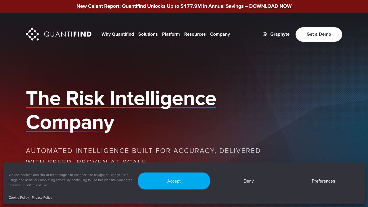 quantifind.com website screenshot