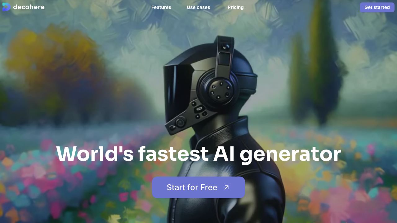 Decoherence website screenshot