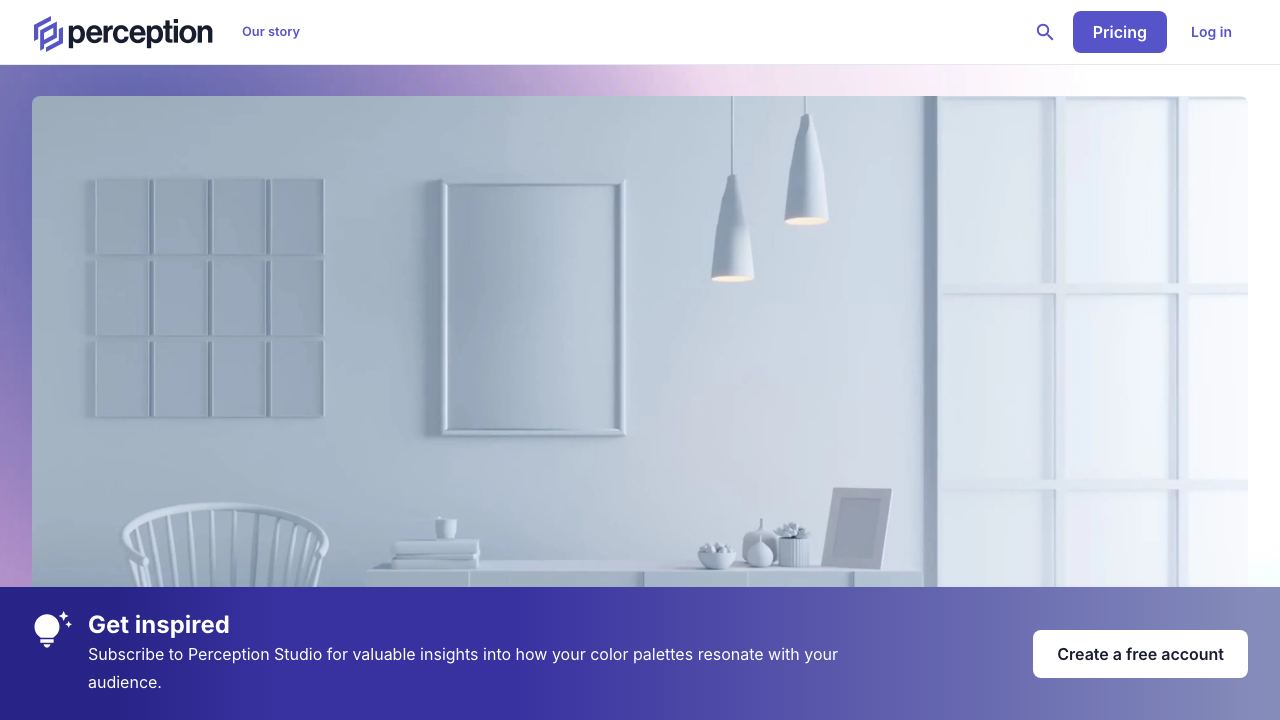 Perception.io website screenshot