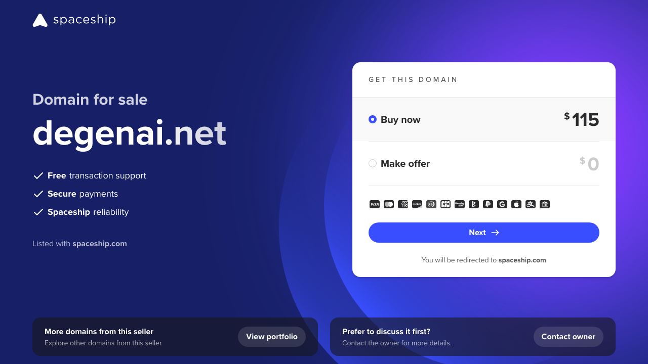 DeGen.ai 网站截图