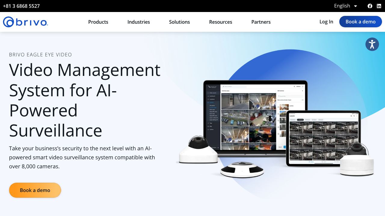Eagle Eye Networks 网站截图