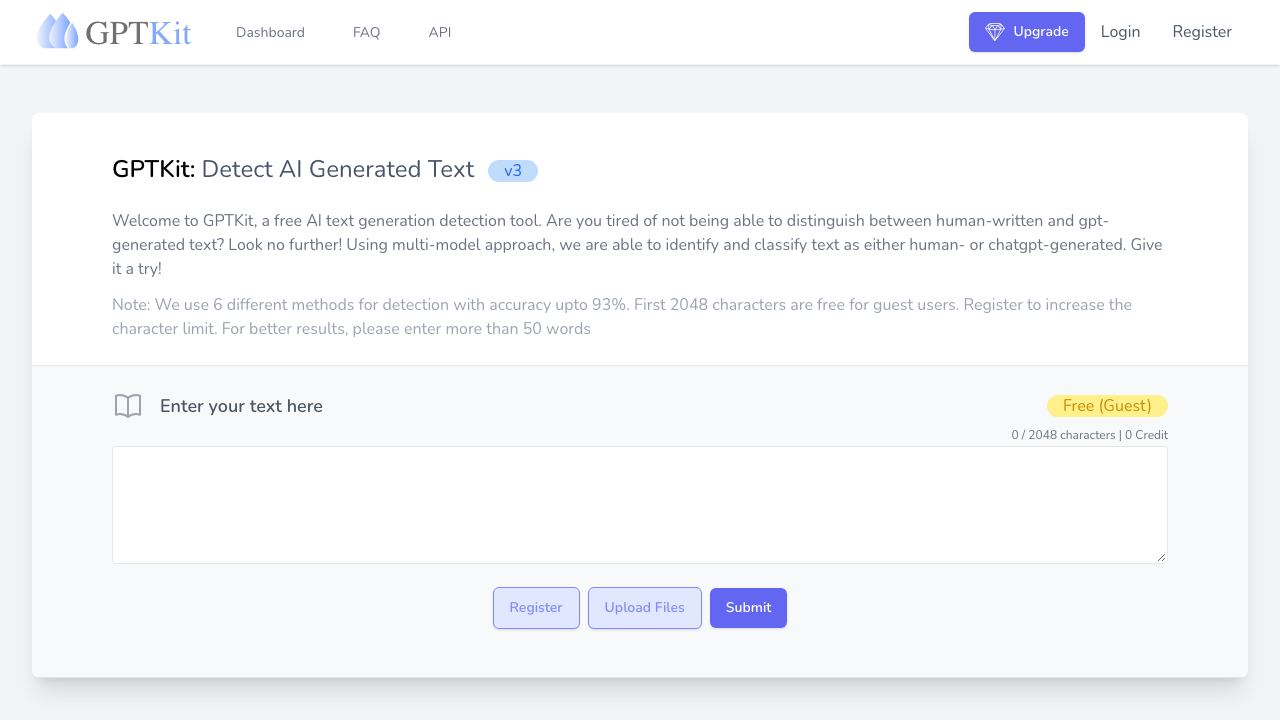 GPTKit 网站截图