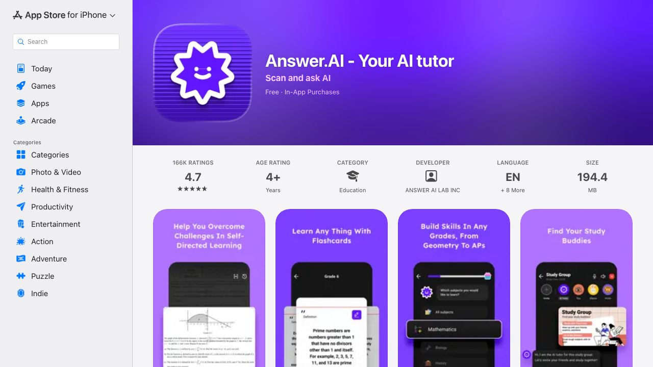 Answer.ai 网站截图