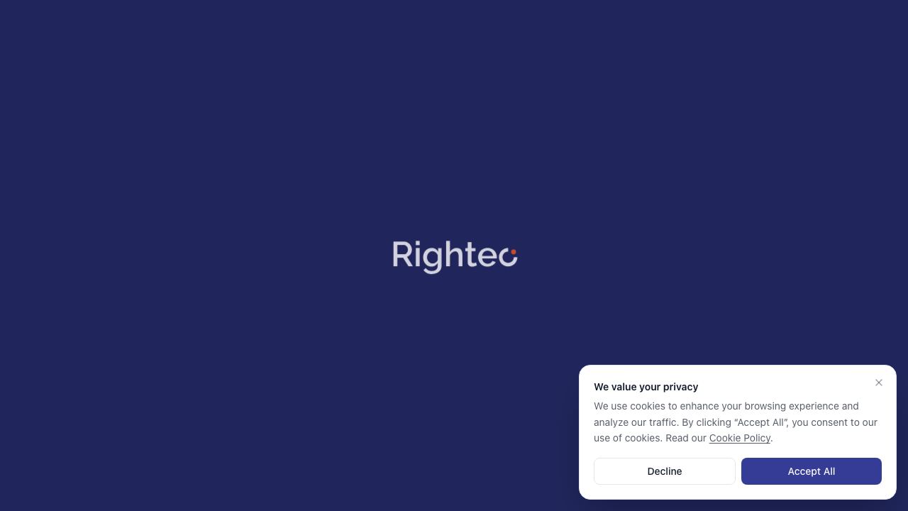 Ref Hub website screenshot